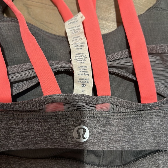 Lululemon strappy sports bra - Picture 3 of 5